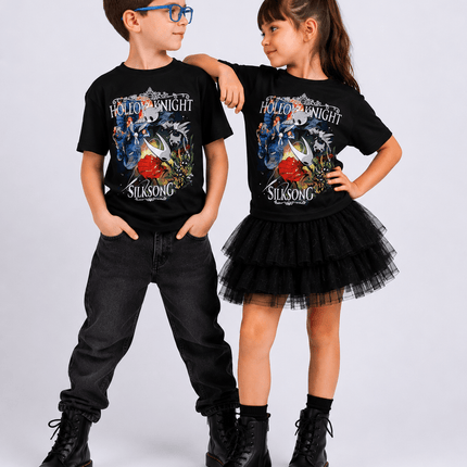 Polera Hollow Knight SilkSong KIDS - amplitudmodulada
