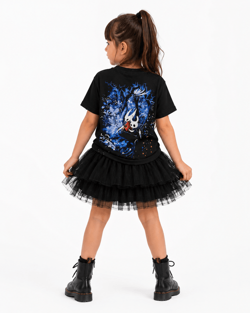 Polera Hollow Knight SilkSong KIDS - amplitudmodulada