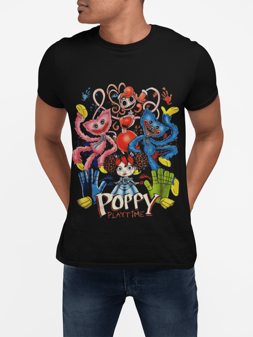 Polera Huggy Wuggy Poppy Kids - amplitudmodulada