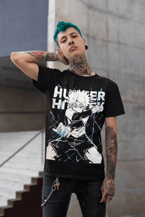 Polera Killua Zoldyck Hunter x Hunter - amplitudmodulada
