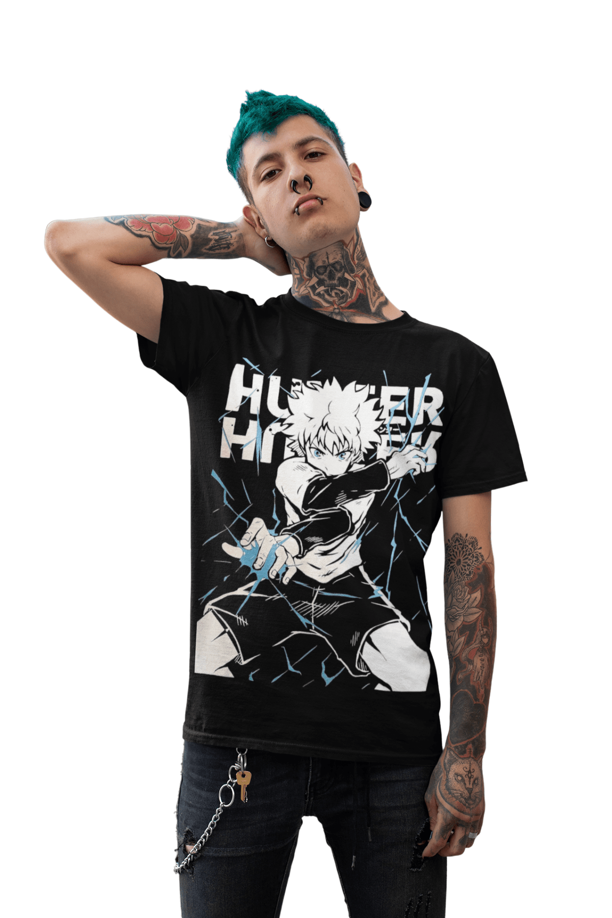 Polera Killua Zoldyck Hunter x Hunter - amplitudmodulada