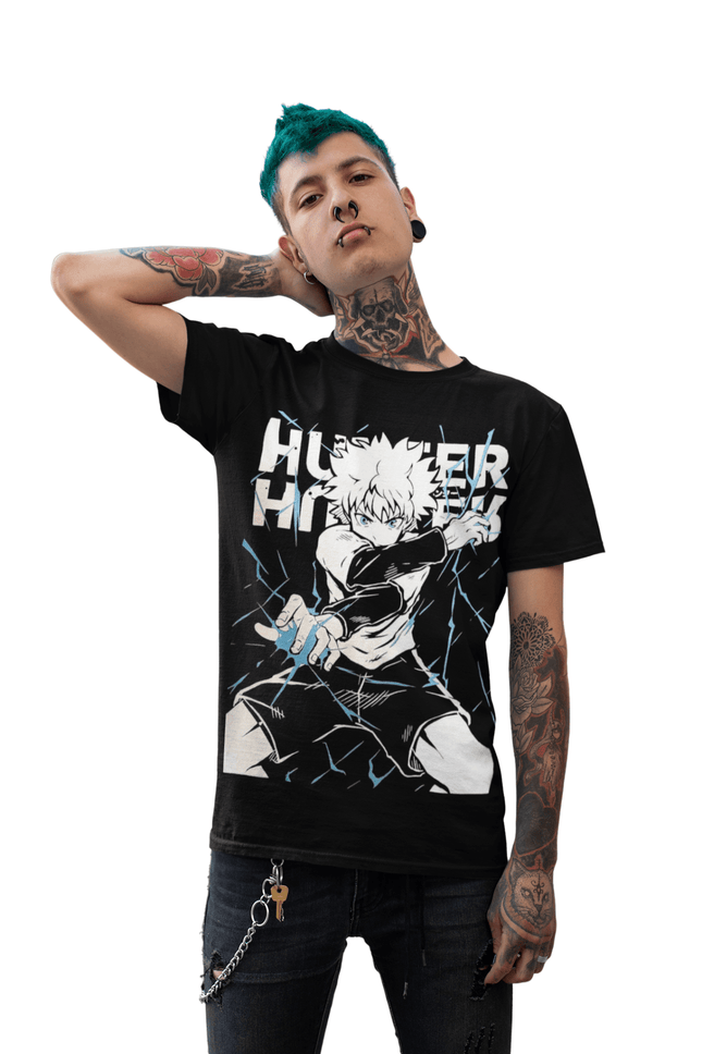 Polera Killua Zoldyck Hunter x Hunter - amplitudmodulada