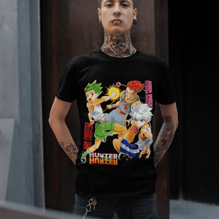 Polera Hunter X Hunter Personajes - amplitudmodulada