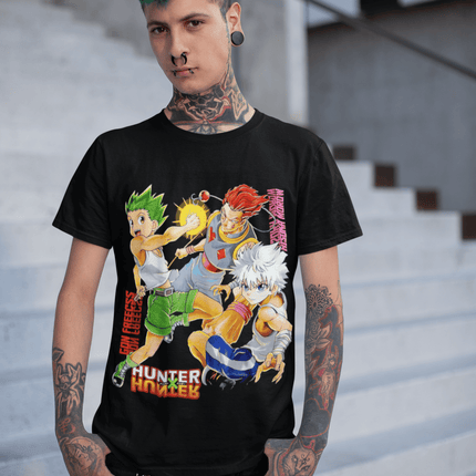 Polera Hunter X Hunter Personajes - amplitudmodulada