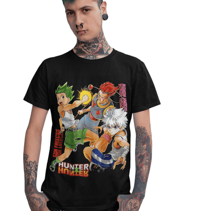 Polera Hunter X Hunter Personajes - amplitudmodulada