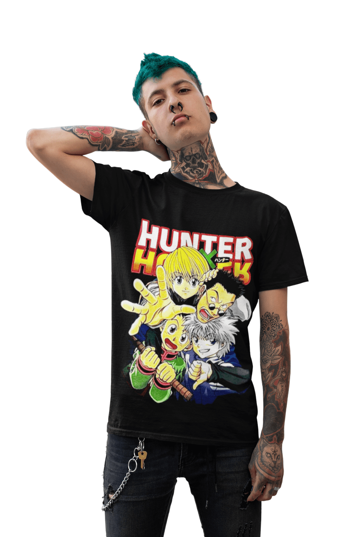 Polera hunter x hunter Brigadas - amplitudmodulada