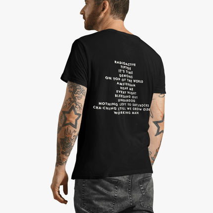 Polera Imagine Dragons night visions - amplitudmodulada