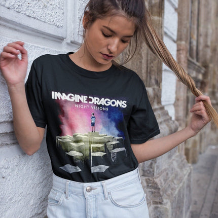 Polera Imagine Dragons night visions - amplitudmodulada