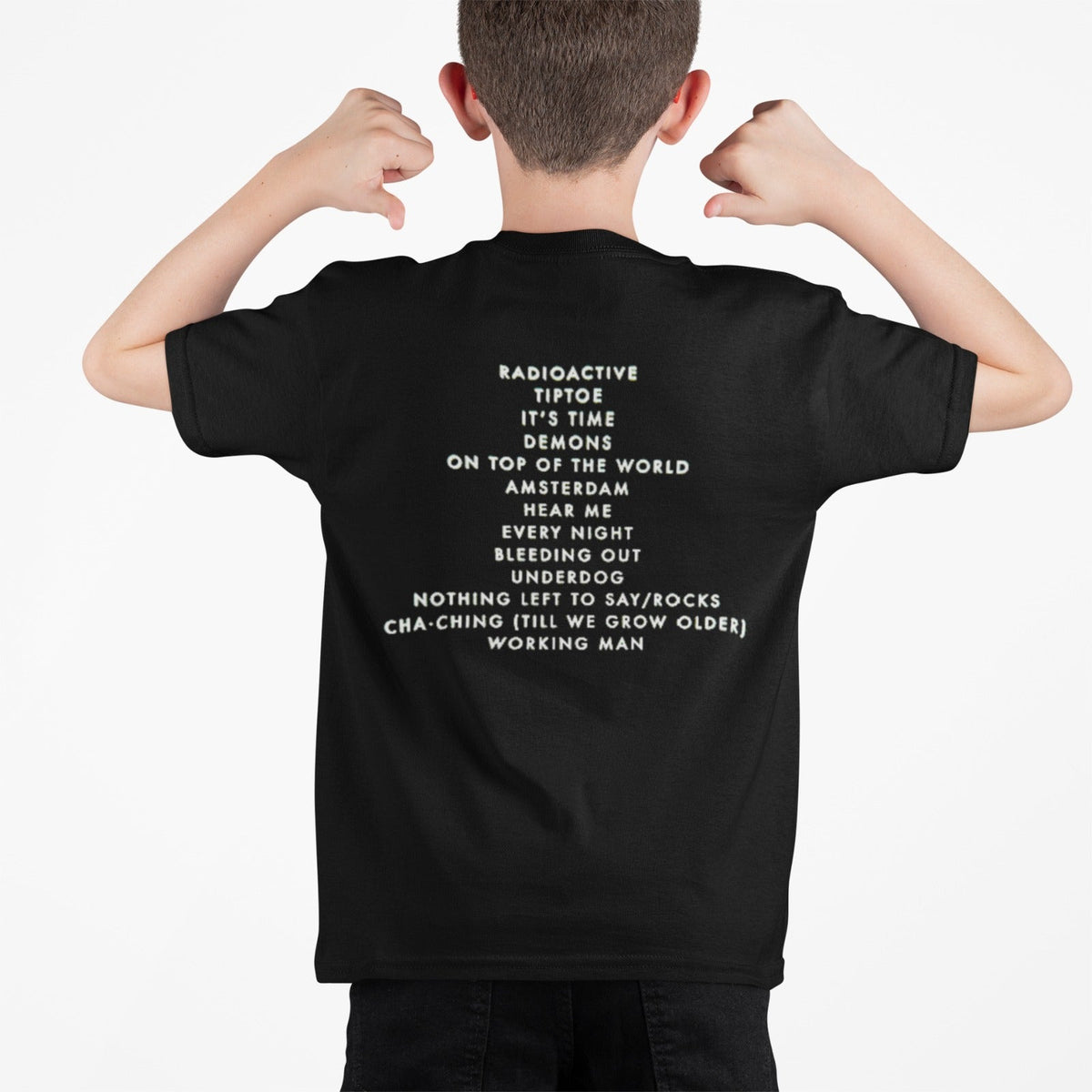 Polera Imagine Dragons night visions KIDS - amplitudmodulada