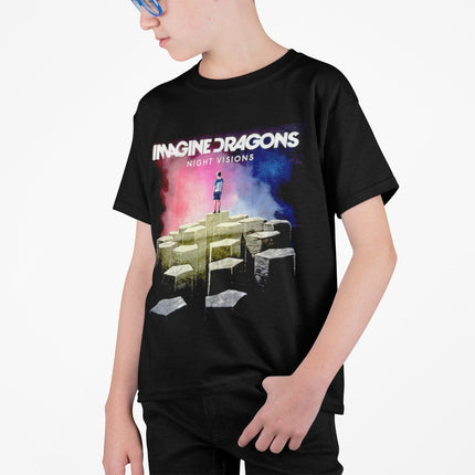 Polera Imagine Dragons night visions KIDS - amplitudmodulada