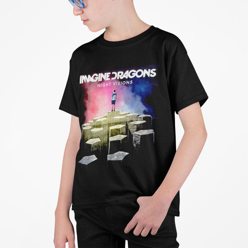 Polera Imagine Dragons night visions KIDS - amplitudmodulada