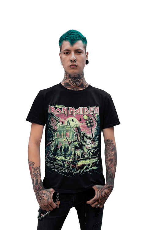 Polera Iron Maiden Tour 2025 - amplitudmodulada