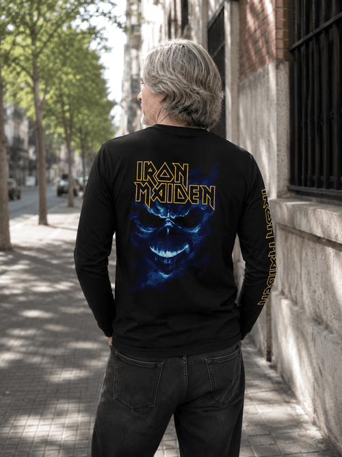 Polera Iron Maiden Beast Of The Beast Manga Larga - amplitudmodulada