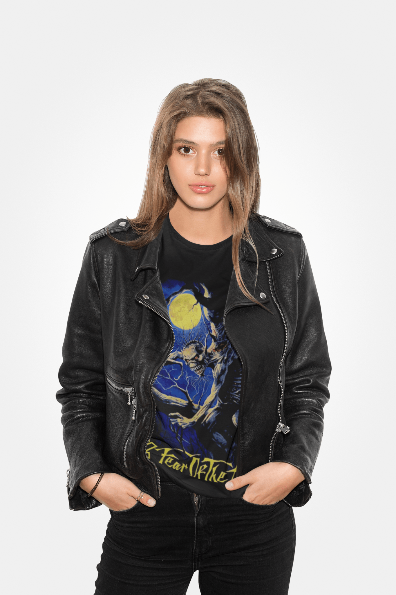 Polera Iron Maiden Fear Of The Dark - amplitudmodulada