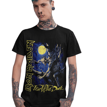 Polera Iron Maiden Fear Of The Dark - amplitudmodulada