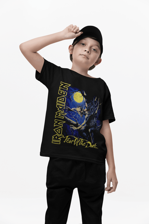 Polera Iron Maiden Fear Of The Dark - amplitudmodulada