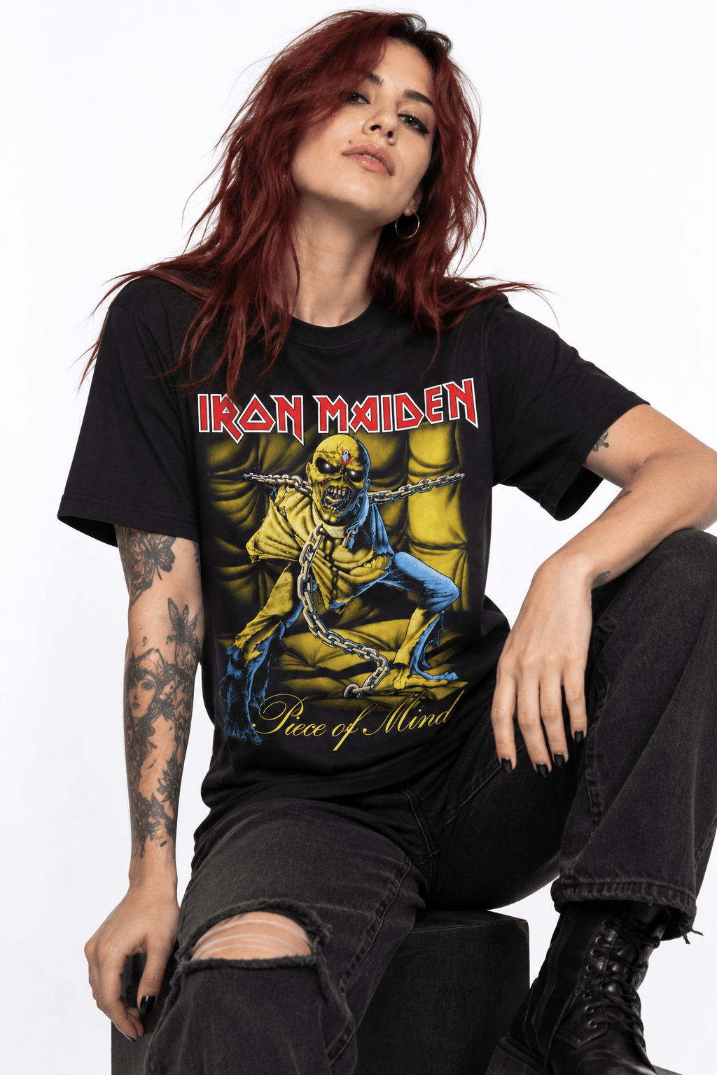 Polera Iron Maiden Piece of Mind - amplitudmodulada