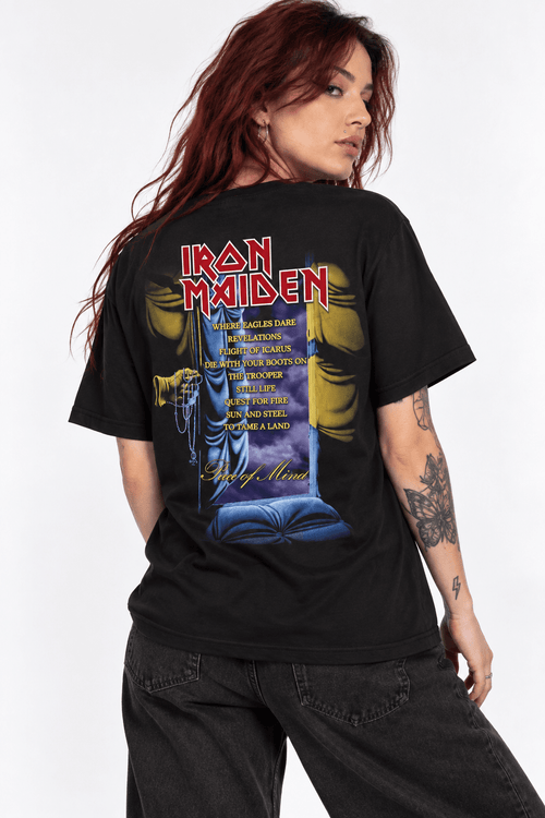 Polera Iron Maiden Piece of Mind - amplitudmodulada