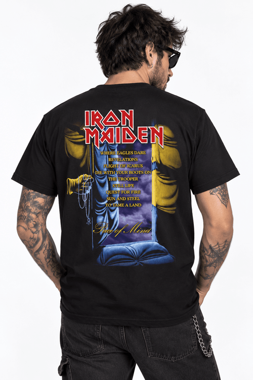 Polera Iron Maiden Piece of Mind - amplitudmodulada