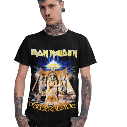 Polera Iron Maiden Power Slave - amplitudmodulada
