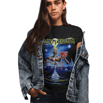 Polera Iron Maiden seventh son of a seventh son - amplitudmodulada
