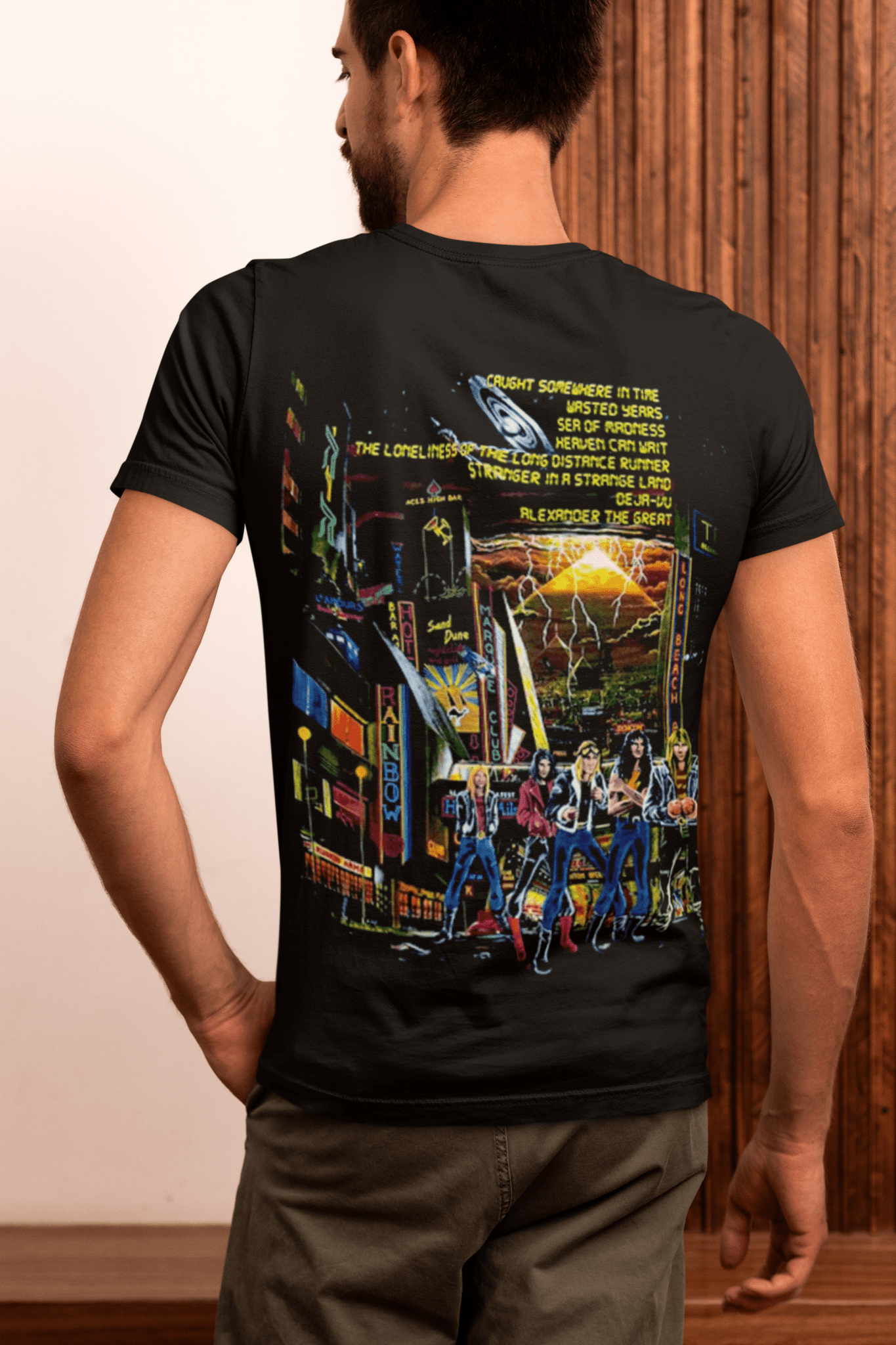 Polera Iron Maiden Somewhere in time - amplitudmodulada