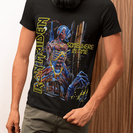 Polera Iron Maiden Somewhere in time - amplitudmodulada