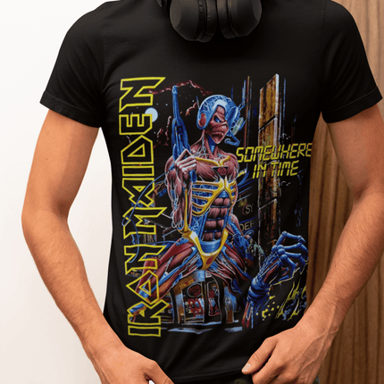Polera Iron Maiden Somewhere in time - amplitudmodulada