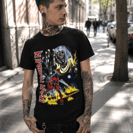 Polera Iron Maiden The Number Of The Beast - amplitudmodulada