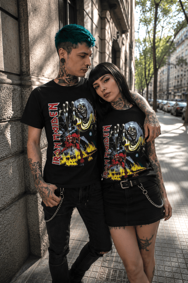 Polera Iron Maiden The Number Of The Beast - amplitudmodulada