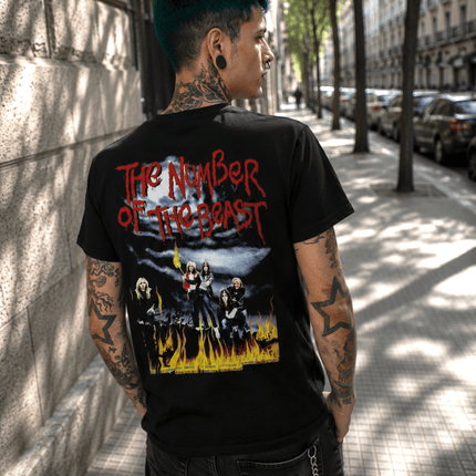 Polera Iron Maiden The Number Of The Beast - amplitudmodulada