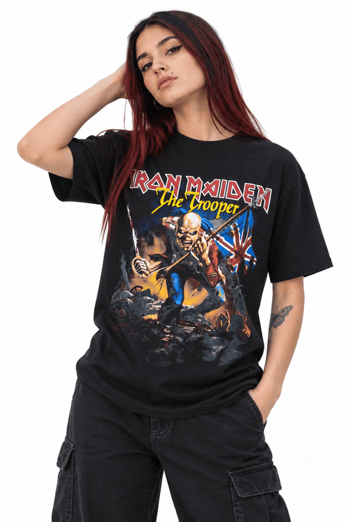 Polera Iron Maiden The Trooper - amplitudmodulada