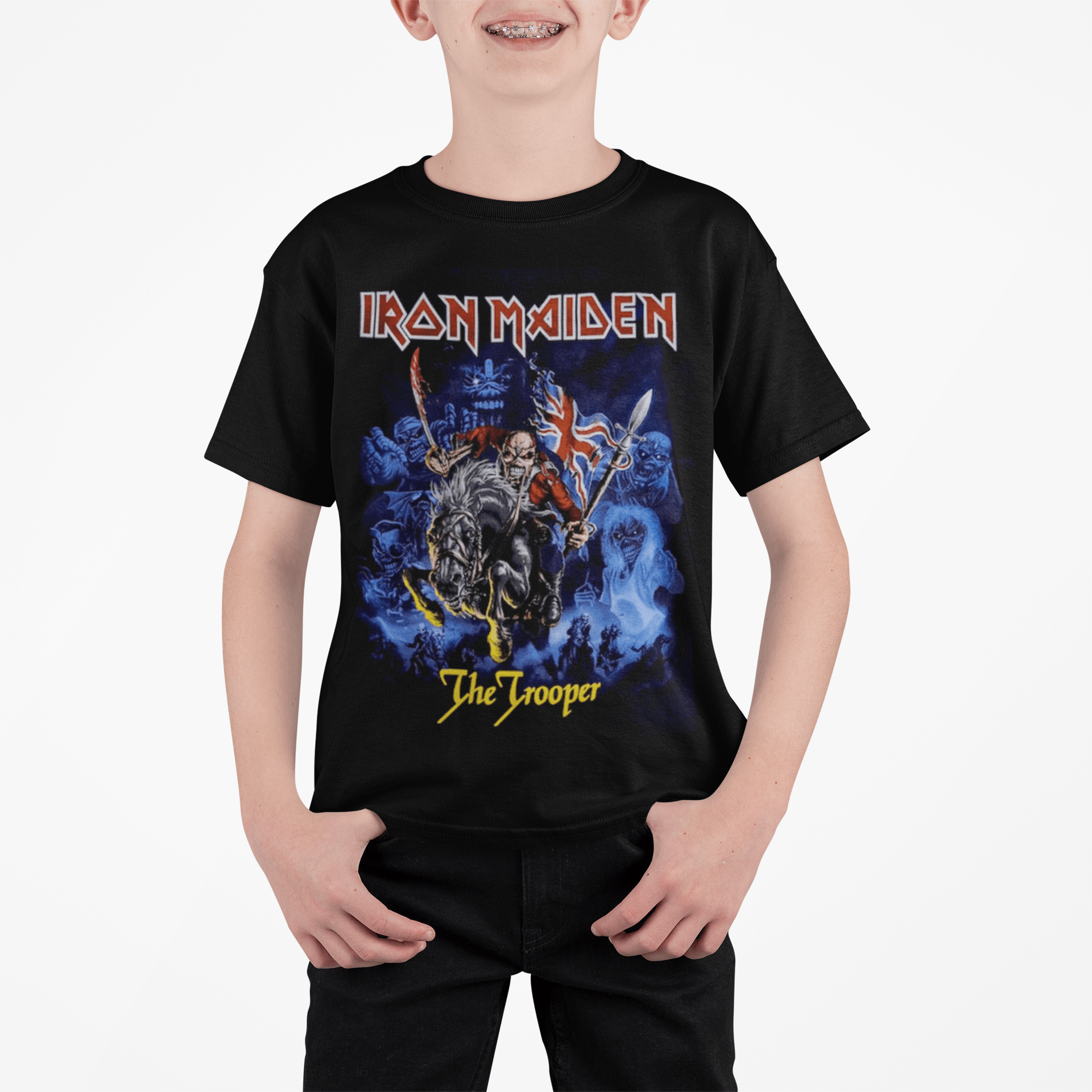 Polera Iron Maiden The Trooper - amplitudmodulada