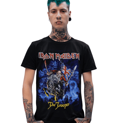 Polera Iron Maiden The Trooper - amplitudmodulada
