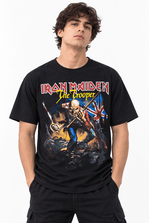 Polera Iron Maiden The Trooper - amplitudmodulada