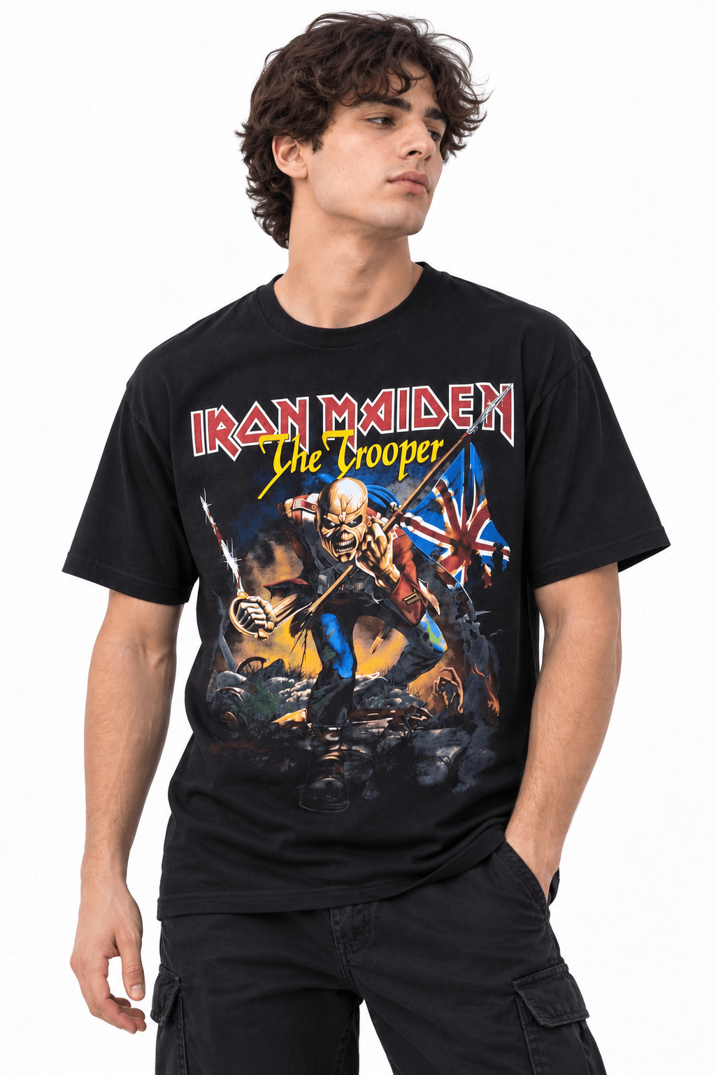 Polera Iron Maiden The Trooper - amplitudmodulada