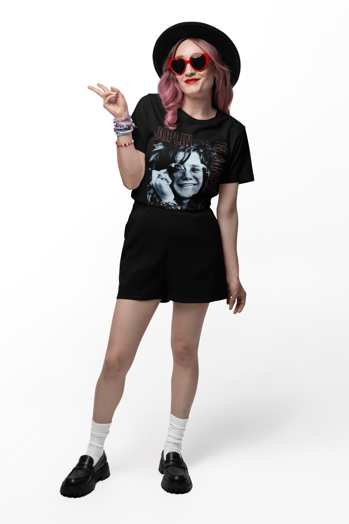 Polera Janis Joplin in concert - amplitudmodulada