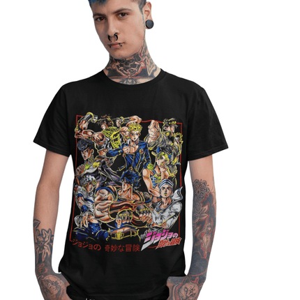 Polera JoJo's Bizarre Adventure - amplitudmodulada