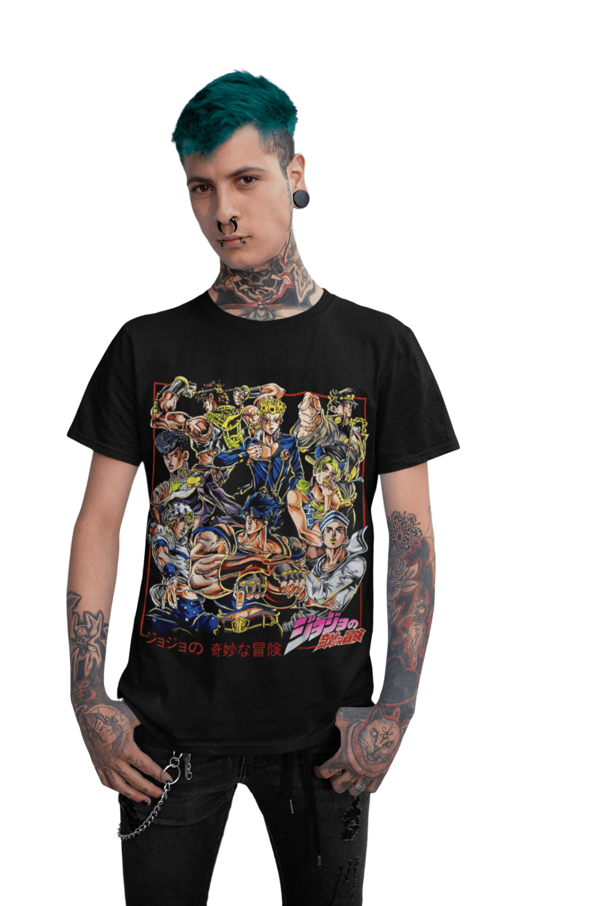 Polera JoJo's Bizarre Adventure - amplitudmodulada