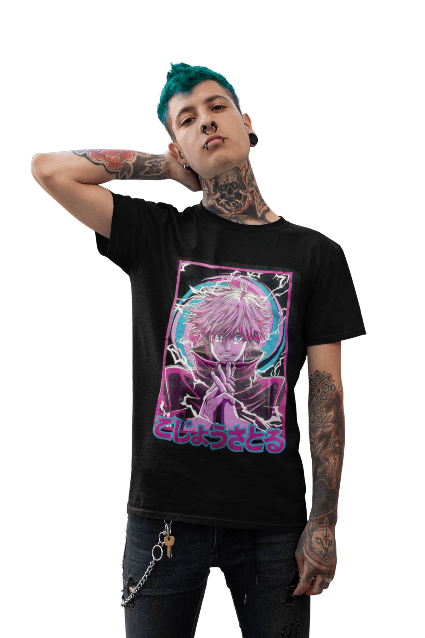 polera jujutsu kaisen gojo - amplitudmodulada
