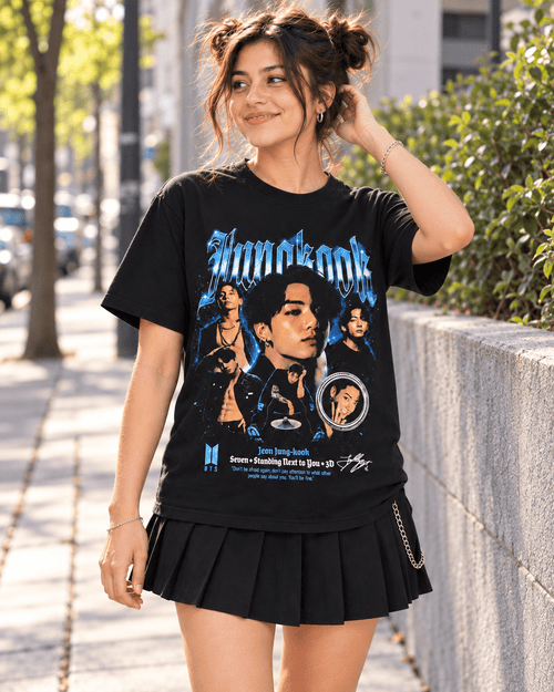 Polera Jungkook BTS – Seven, Standing Next to You y 3D - amplitudmodulada
