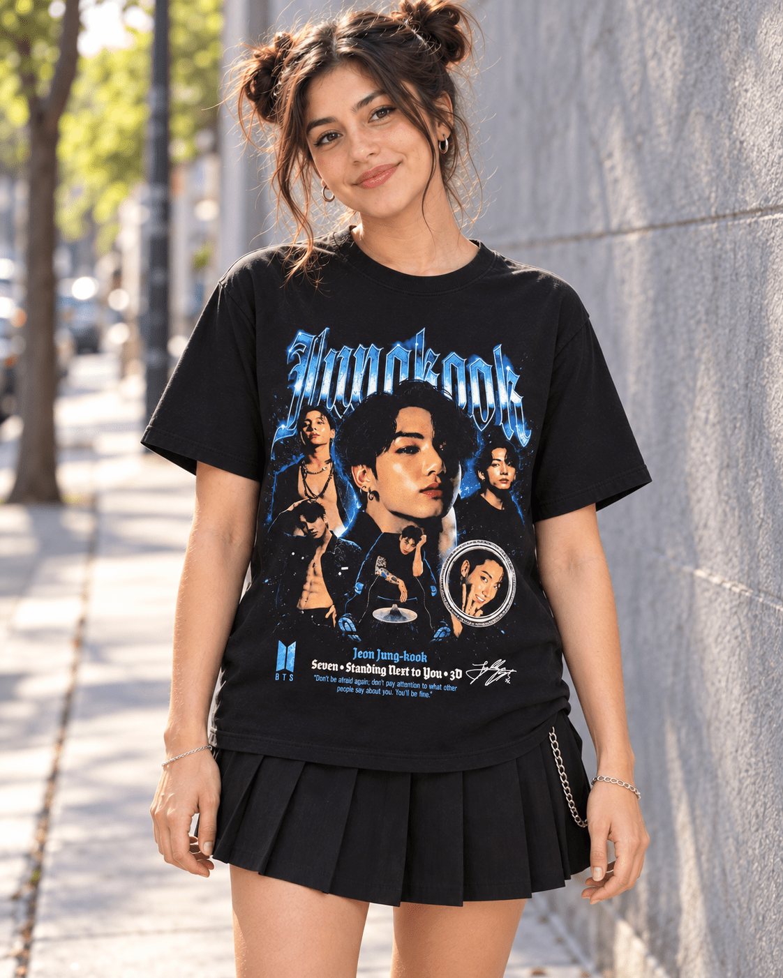 Polera Jungkook BTS – Seven, Standing Next to You y 3D - amplitudmodulada