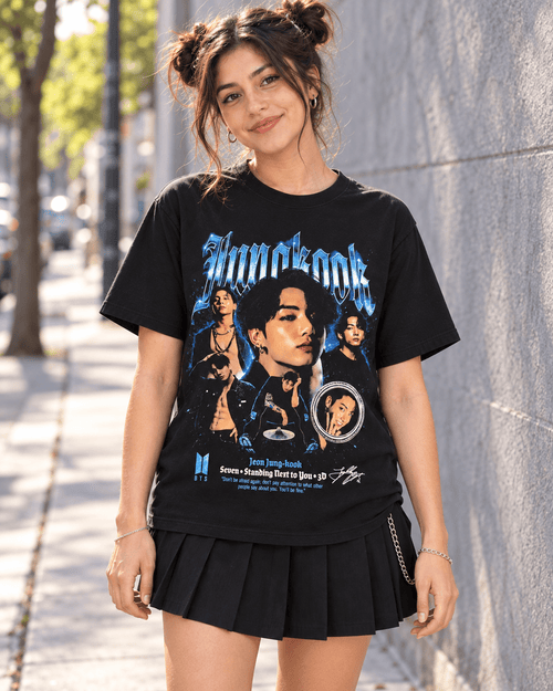 Polera Jungkook BTS – Seven, Standing Next to You y 3D - amplitudmodulada