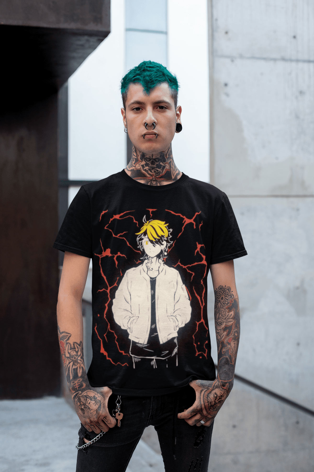 Polera Kazutora Tokyo Revengers - amplitudmodulada