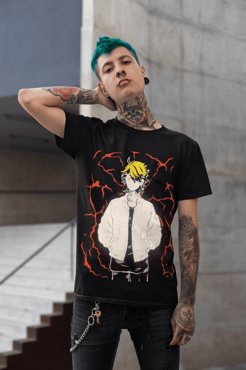 Polera Kazutora Tokyo Revengers - amplitudmodulada