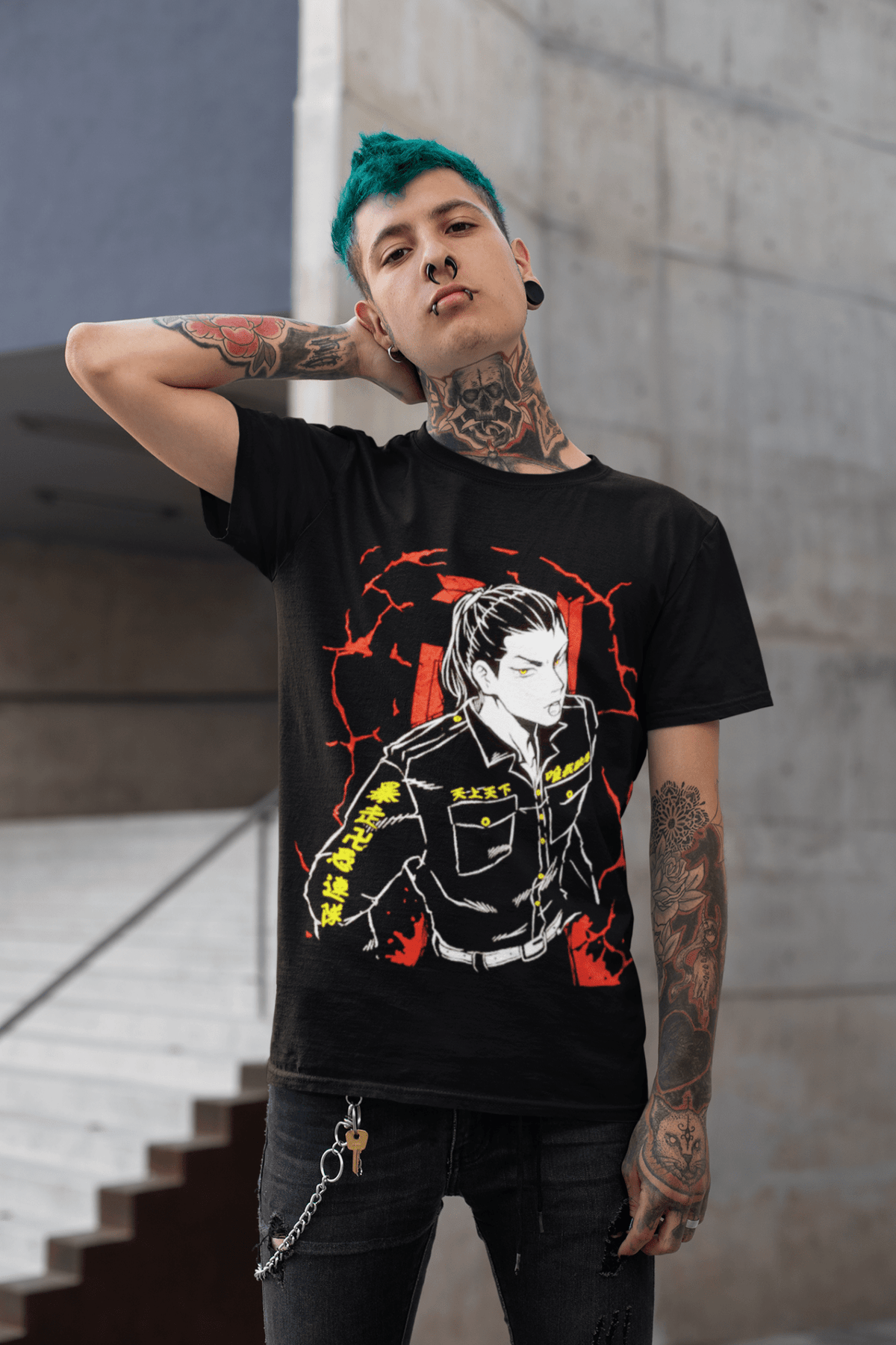 Polera Keisuke Tokyo Revengers - amplitudmodulada