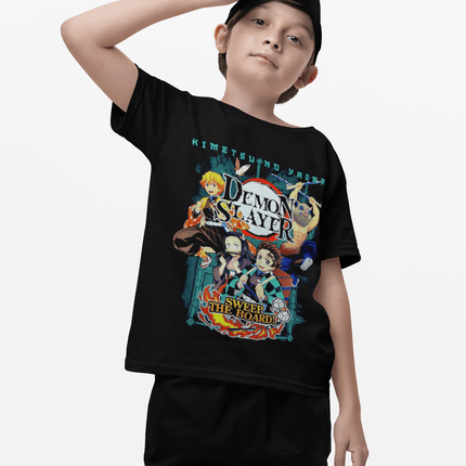 Polera Kimetsu No Yaiba Sweep the Board! - amplitudmodulada