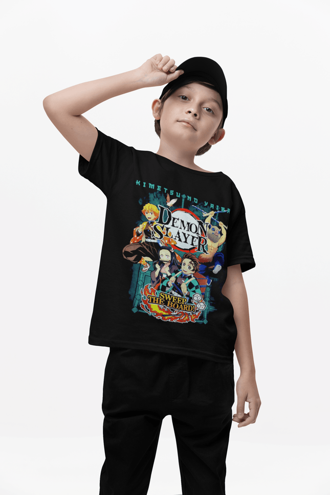 Polera Kimetsu No Yaiba Sweep the Board! - amplitudmodulada