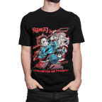 polera kimetsu no yaiba tanjiro, tokito y mitsuri - amplitudmodulada