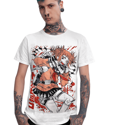 Poleras kimetsu no yaiba blanca - amplitudmodulada